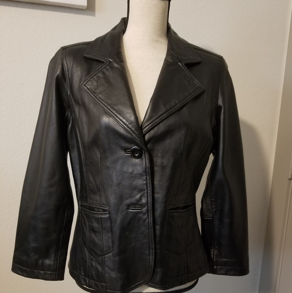 Uniform John Paul Lamb Leather Jacket